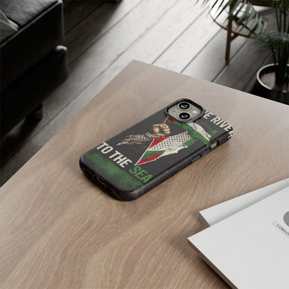 Palestine Flag Fist Phone Case – Protective Solidarity Design