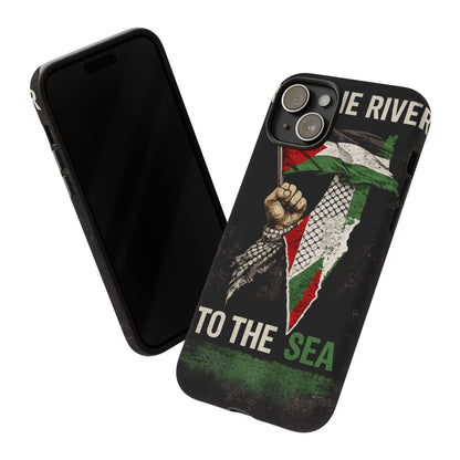 Palestine Flag Fist Phone Case – Protective Solidarity Design