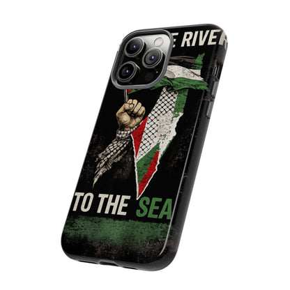 Palestine Flag Fist Phone Case – Protective Solidarity Design