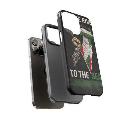 Palestine Flag Fist Phone Case – Protective Solidarity Design