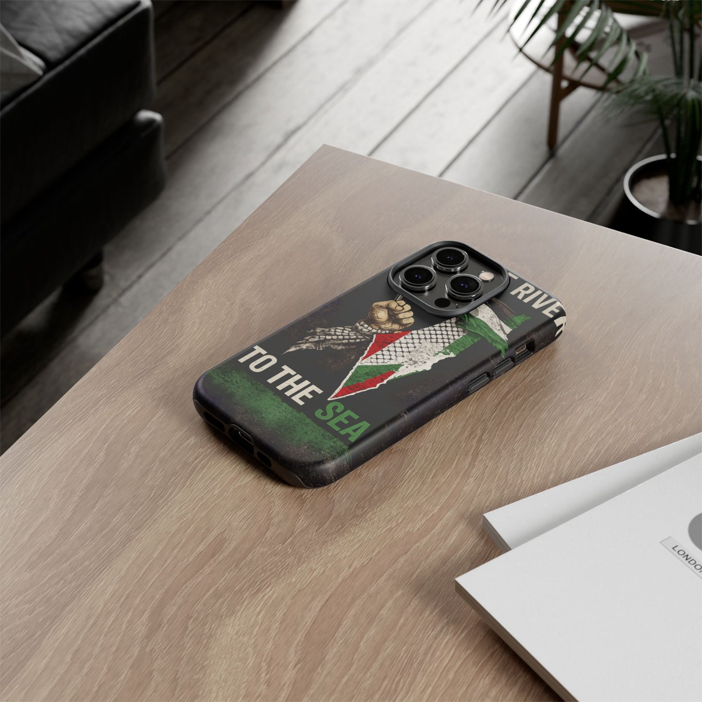 Palestine Flag Fist Phone Case – Protective Solidarity Design
