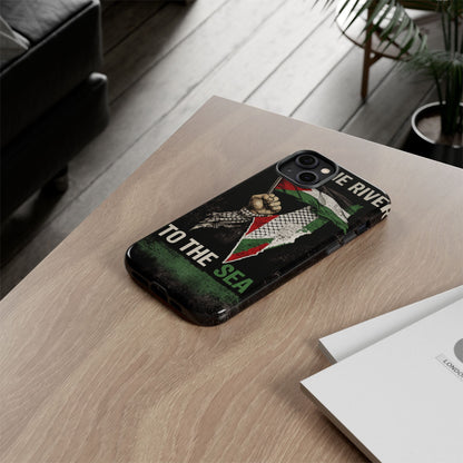 Palestine Flag Fist Phone Case – Protective Solidarity Design