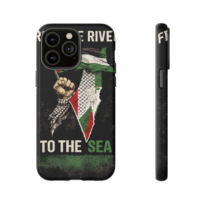 Palestine Flag Fist Phone Case – Protective Solidarity Design