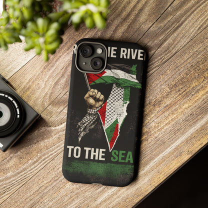 Palestine Flag Fist Phone Case – Protective Solidarity Design