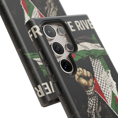 Palestine Flag Fist Phone Case – Protective Solidarity Design