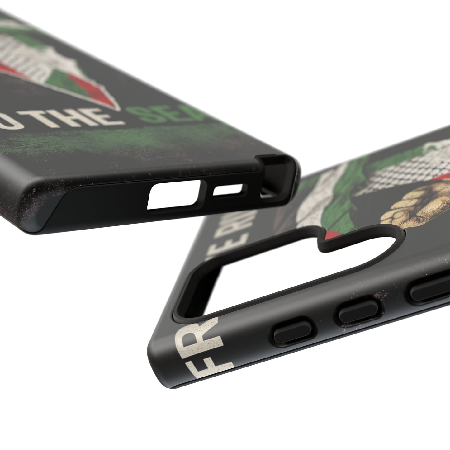 Palestine Flag Fist Phone Case – Protective Solidarity Design