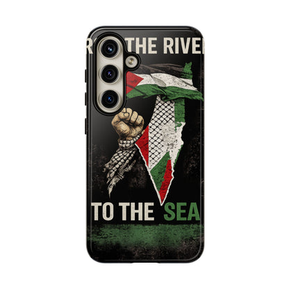 Palestine Flag Fist Phone Case – Protective Solidarity Design