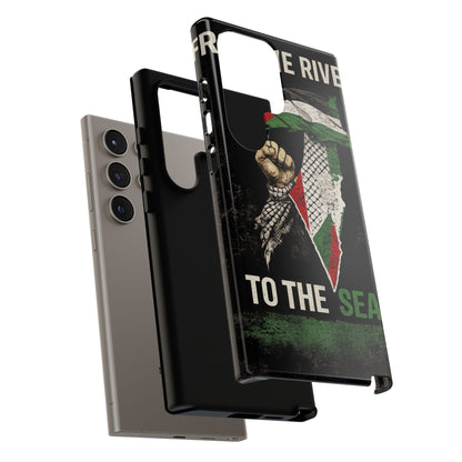 Palestine Flag Fist Phone Case – Protective Solidarity Design