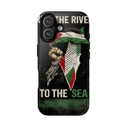 Palestine Flag Fist Phone Case – Protective Solidarity Design