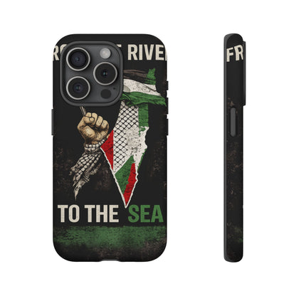 Palestine Flag Fist Phone Case – Protective Solidarity Design