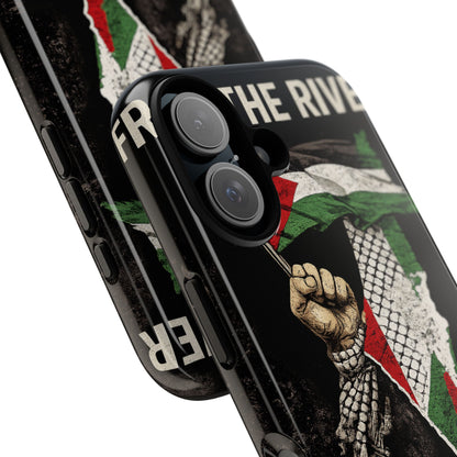 Palestine Flag Fist Phone Case – Protective Solidarity Design