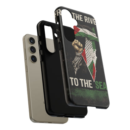 Palestine Flag Fist Phone Case – Protective Solidarity Design