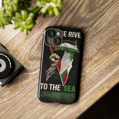 Palestine Flag Fist Phone Case – Protective Solidarity Design