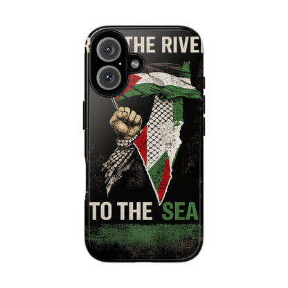 Palestine Flag Fist Phone Case – Protective Solidarity Design