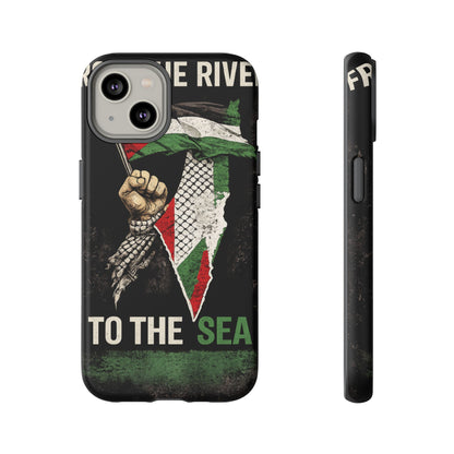 Palestine Flag Fist Phone Case – Protective Solidarity Design