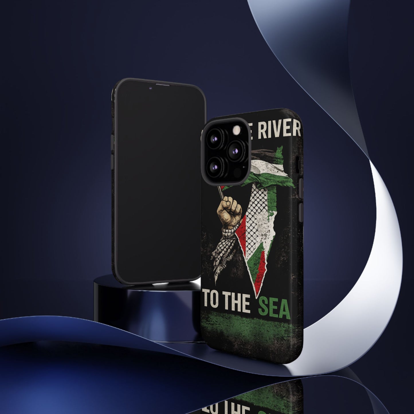 Palestine Flag Fist Phone Case – Protective Solidarity Design