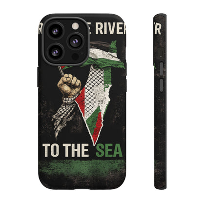 Palestine Flag Fist Phone Case – Protective Solidarity Design