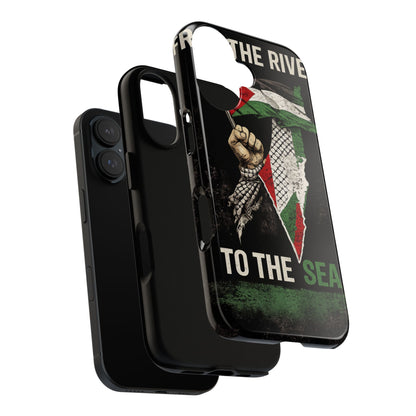 Palestine Flag Fist Phone Case – Protective Solidarity Design