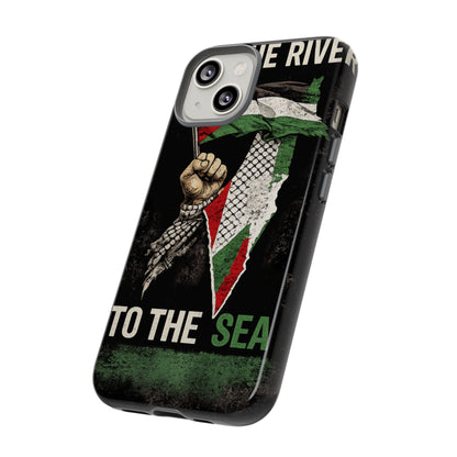 Palestine Flag Fist Phone Case – Protective Solidarity Design