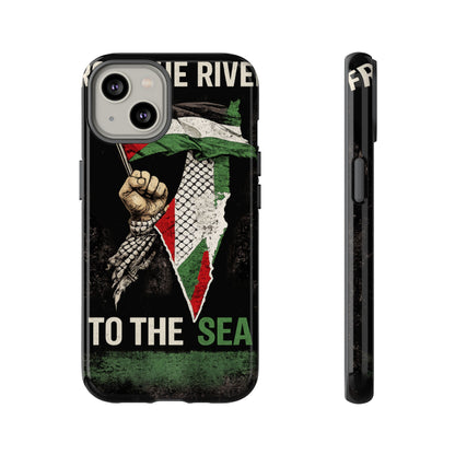 Palestine Flag Fist Phone Case – Protective Solidarity Design