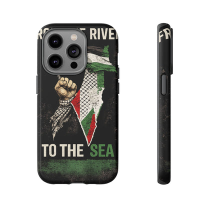 Palestine Flag Fist Phone Case – Protective Solidarity Design