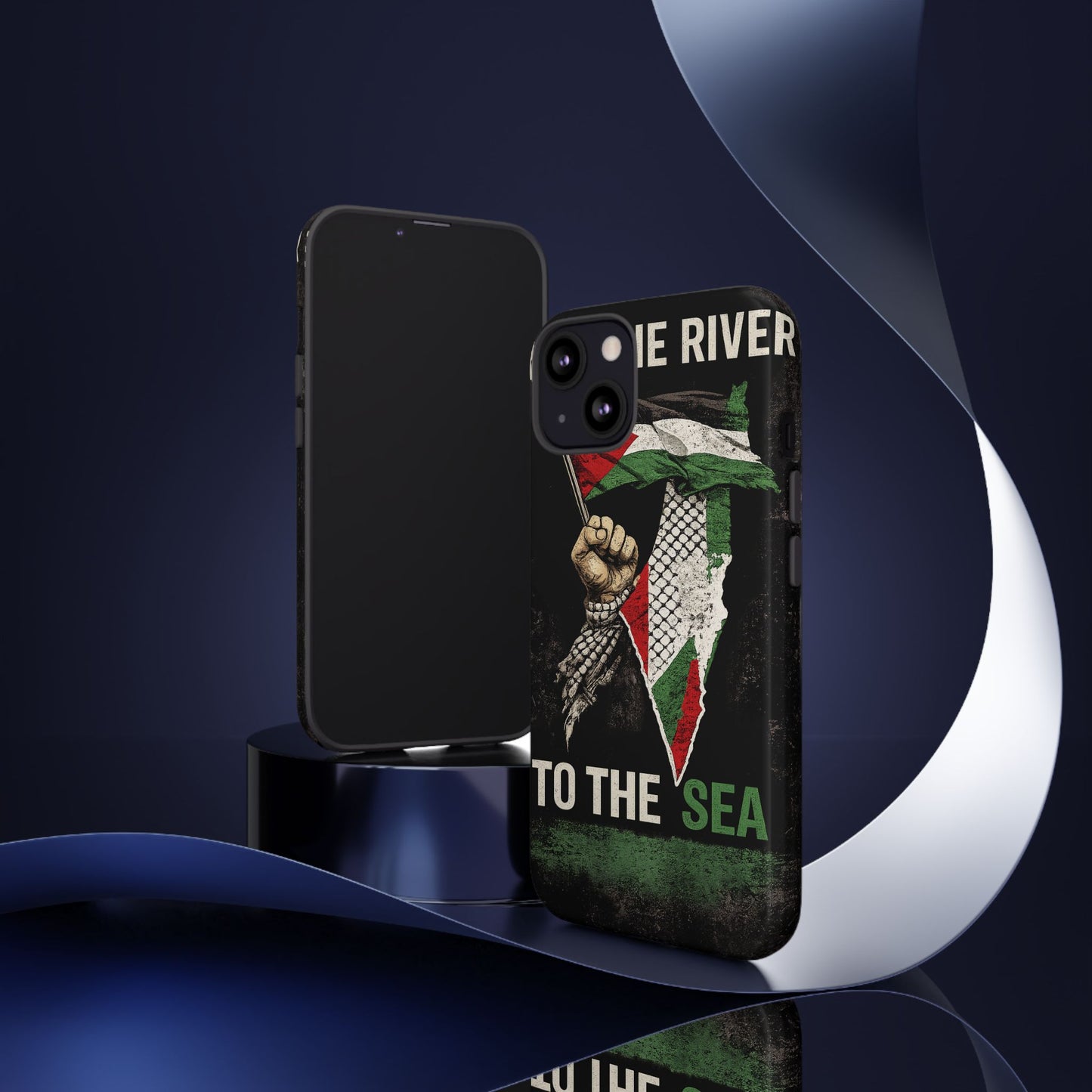 Palestine Flag Fist Phone Case – Protective Solidarity Design