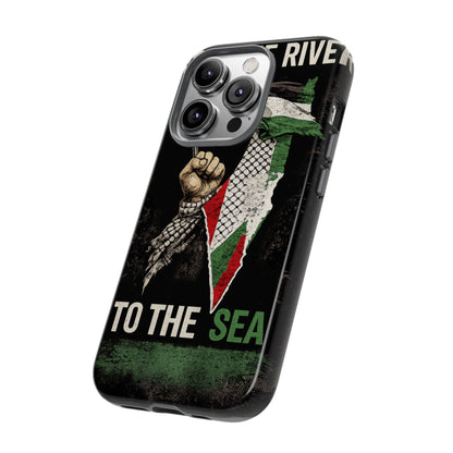 Palestine Flag Fist Phone Case – Protective Solidarity Design