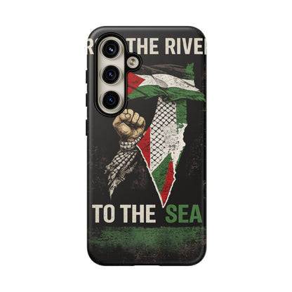 Palestine Flag Fist Phone Case – Protective Solidarity Design