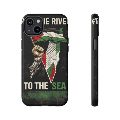 Palestine Flag Fist Phone Case – Protective Solidarity Design