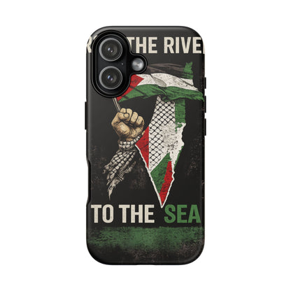 Palestine Flag Fist Phone Case – Protective Solidarity Design