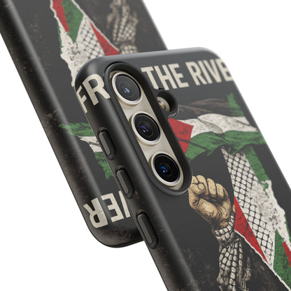 Palestine Flag Fist Phone Case – Protective Solidarity Design