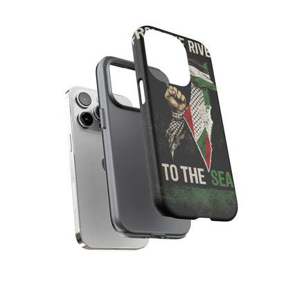 Palestine Flag Fist Phone Case – Protective Solidarity Design
