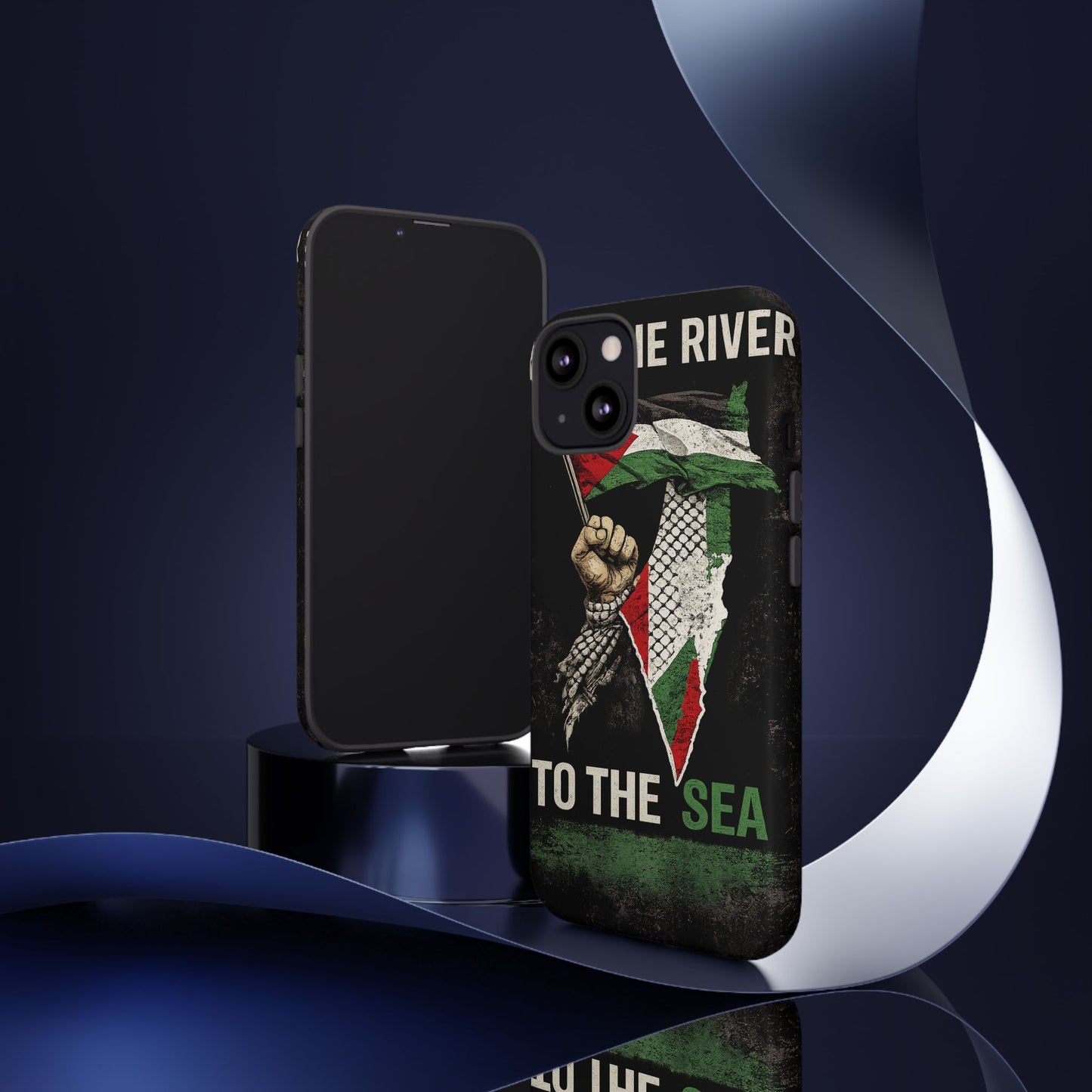 Palestine Flag Fist Phone Case – Protective Solidarity Design