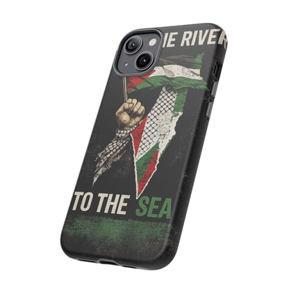Palestine Flag Fist Phone Case – Protective Solidarity Design