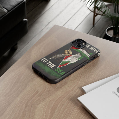 Palestine Flag Fist Phone Case – Protective Solidarity Design