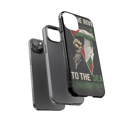 Palestine Flag Fist Phone Case – Protective Solidarity Design