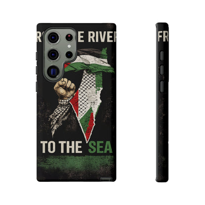 Palestine Flag Fist Phone Case – Protective Solidarity Design