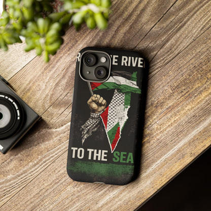 Palestine Flag Fist Phone Case – Protective Solidarity Design