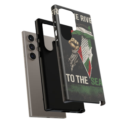 Palestine Flag Fist Phone Case – Protective Solidarity Design