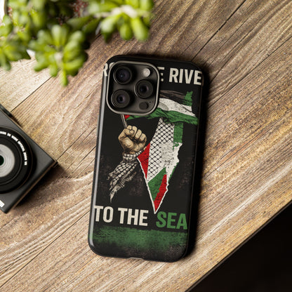 Palestine Flag Fist Phone Case – Protective Solidarity Design