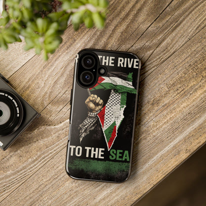 Palestine Flag Fist Phone Case – Protective Solidarity Design