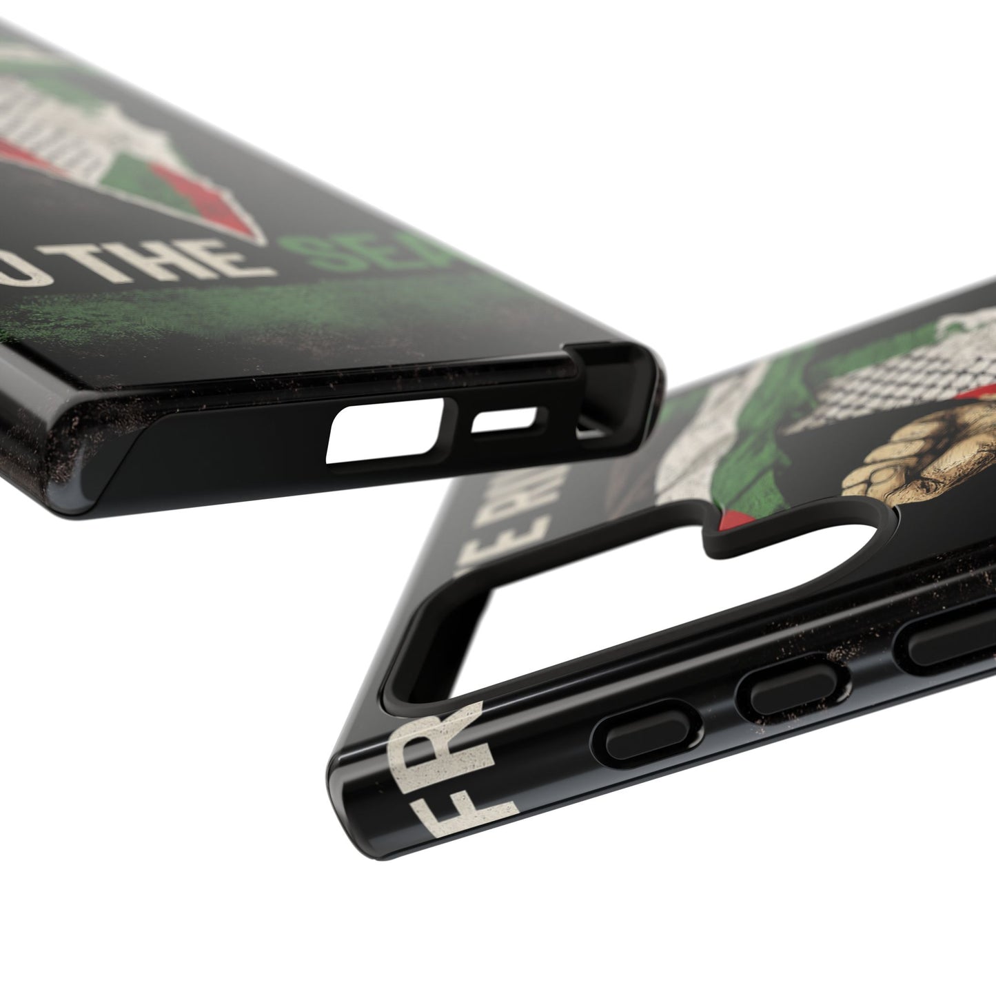 Palestine Flag Fist Phone Case – Protective Solidarity Design