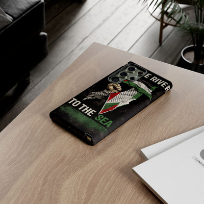 Palestine Flag Fist Phone Case – Protective Solidarity Design