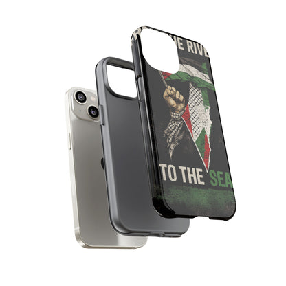 Palestine Flag Fist Phone Case – Protective Solidarity Design