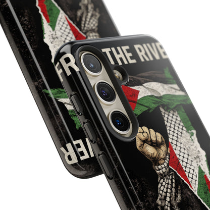 Palestine Flag Fist Phone Case – Protective Solidarity Design